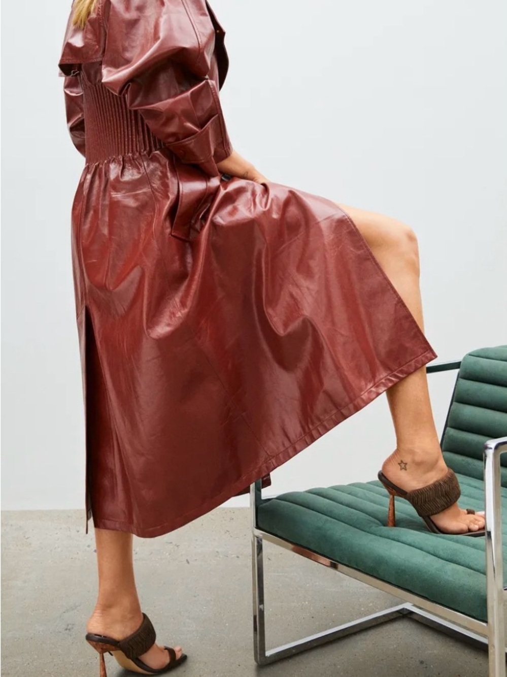 Gia Borghini x RHW Rosie 1 Toe Ring Mule - Picture 3 of 11